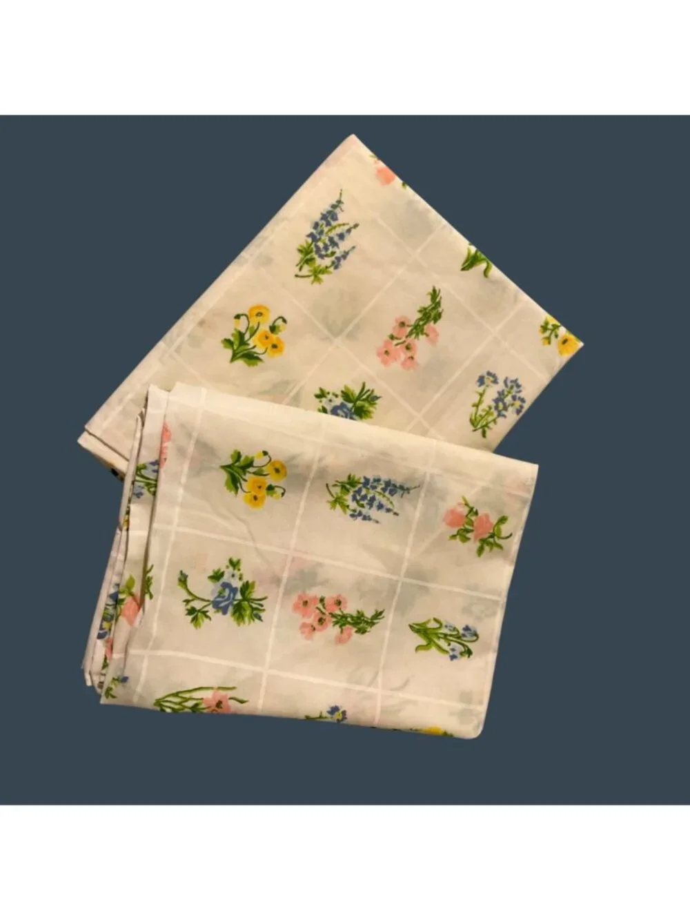 Lot of 7 Vintage Floral Standard Size Pillowcase Grannycore Cottagecore